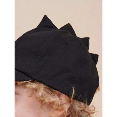 Children's cap, size 48-50, black color-2