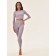 Crype female top with long sleeve Mirey Crop Top Manica Lunga, size 44-46, storm color