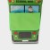 Stellyer box for storage with a lid of the school bus, 55 × 26 × 32 cm, 2 compartments, color green