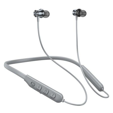Hoco ES64 headphones, vacuum, Bluetooth, 200 mAh, gray-2