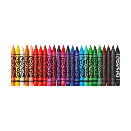 Voskvovoye pencils 24 colors "Kalyak-Malyak", thickened 11 mm, round-1