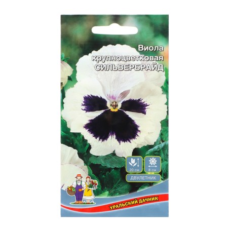 Flowers of Viola Large -flowered "Silverbride", 0, 05g