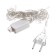Set for experiments "New Year's garland. Diamond ", 10 lamps, 1 mode, white light, 220 V