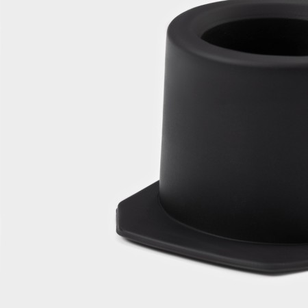 Form for the ice “cylinder”, silicone, 21 × 4.5 × 9 cm, 3 cells (5.5 × 4.5cm), black color is black-3