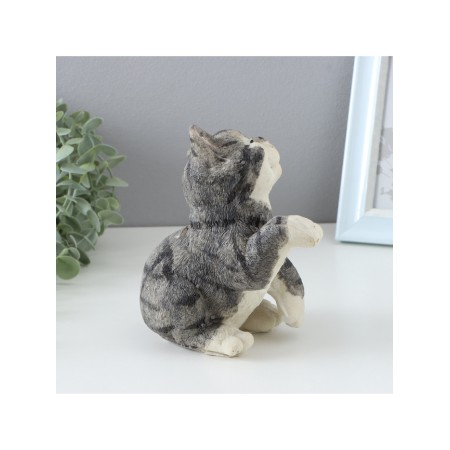 Копилка "Хитрый котик" 14х10х16см-1