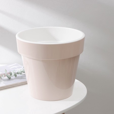 Kashpo for flowers with an insert "Porto", 6 l, pearl color-6