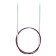 Knitting needles, circular, d = 3 mm, 80 cm