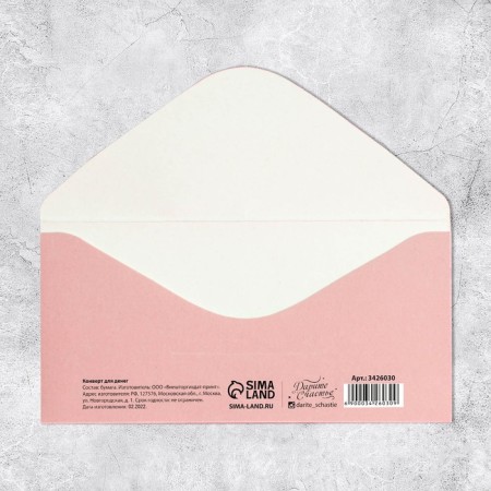 Milita money envelope, 16.5 x 8 cm-2