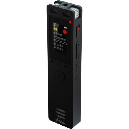 RITMIX RR-155, 16GB, Micro SD, Ape, MP3, WMA, FLAC, WAV, Jack 3.5, Micro USB, Black-3