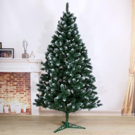 Artificial spruce Nikolskaya hoar 2.1 m (plastic stand)