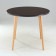 Round table, 900x900x755, oak wenge