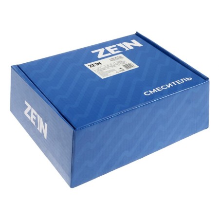 Bath mixer Zein Z3840, single -leaf, shower set, watering can 5 modes, chrome-12