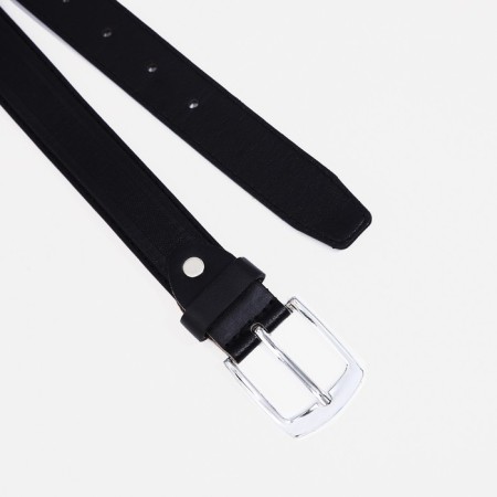 Building belt, width 2.5 cm, screw, buckle metal, black color-1