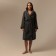 Tainted female bathrobe SL Home: Basic "Grig Sandra", size S, 100% cotton, 420 g/m2