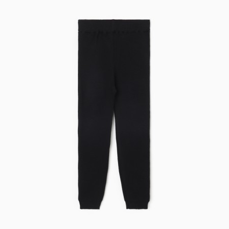 Children's pants minku, black color, height 122 cm-8