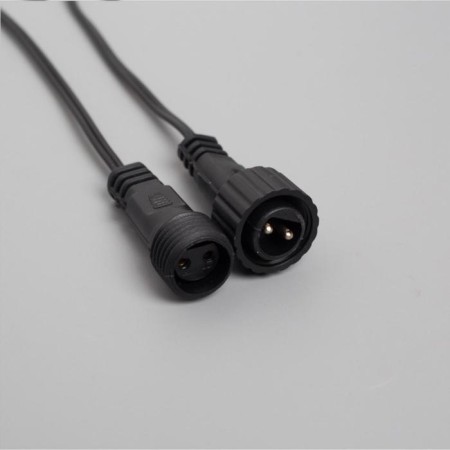 Girlyand "Clip Light" 5 threads of 20 m, IP44, UMS, dark thread, 665 LED, Green glow, 24 V-6