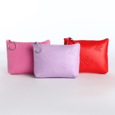 Children's wallet with a zipper, color mix-1