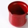 Turk Dolyana “Marble RED”, 400 ml, D = 8 cm, plastic handle, anti -stick coating, induction, red color