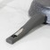 Granite pan, d = 24 cm, removable handle, anti -stick coating, glass cover, gray color.
