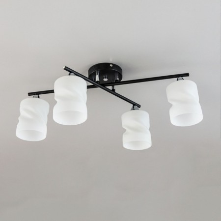 Ceiling chandelier "NILS" E27 4x60 watts-2