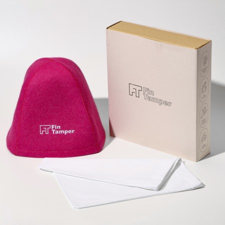 Alpaki bath hat, fuchsia-5