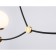 Suspended Ambrella Light, Modern, TR2568, 3HE27, Black color, bronze