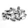 Haye cone Skyway, M12x1.25 closed 35mm, key 19mm, chromium, set 20 pcs