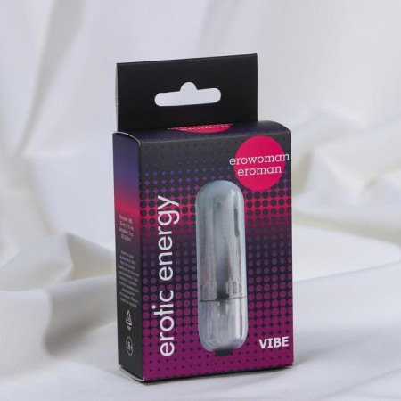Vibrator MinoMan-Heroman, Vibroopul, 55 x 17 mm, silver, ABS plastic-3