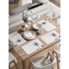 A set of napkins for setting the table 