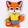 Board game on Velcro "Foxes"