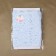 Lace elastic fabric, 175 mm × 2.7 ± 0.5 m, color of sky blue