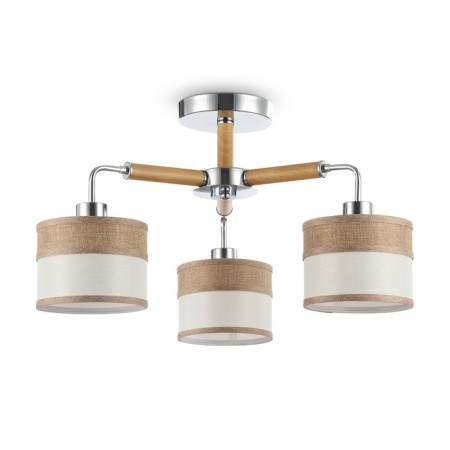 Freya FR5329-PL-03-CH HELEN CEAL FREEMENT, 600X600X330 mm, E27, 3x40W, chromium color-1