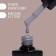 Delicate nude nail polish gel, 3 phase, 8 ml, LED/UV, gray color (15)
