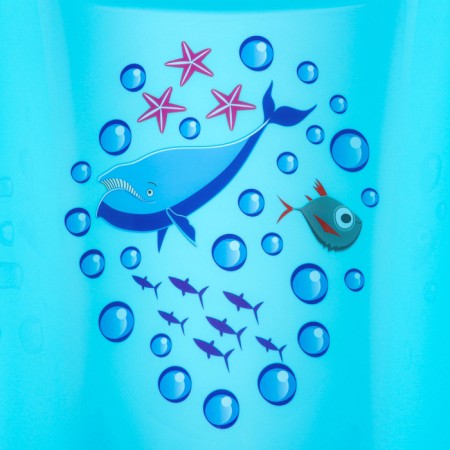 Bath Bath 96 cm., Blue/turquoise color-10