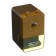 Mechanical sharpener with container classic gold