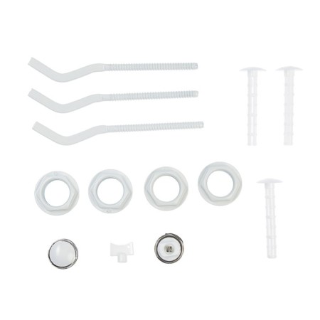 A set for connecting the radiator OTMO, 1 x 3/4 ", with three brackets, in a blist-2