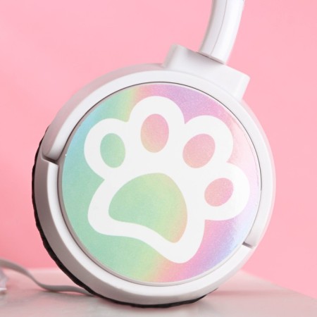 New Year's headphones, invoices "Happy Year", with a microphone-5