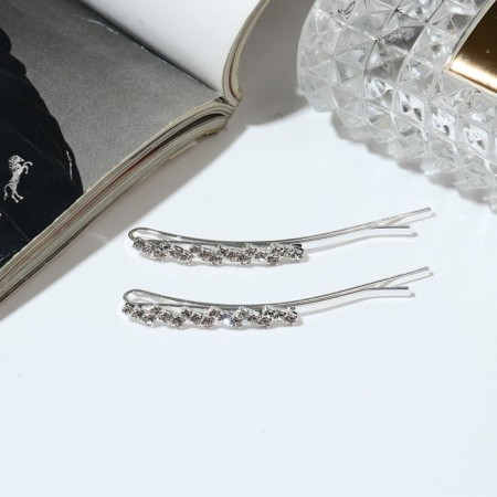 Invisibility for hair "Magic shine" (set 2 pcs) Zig POW, 5.5 cm, silver