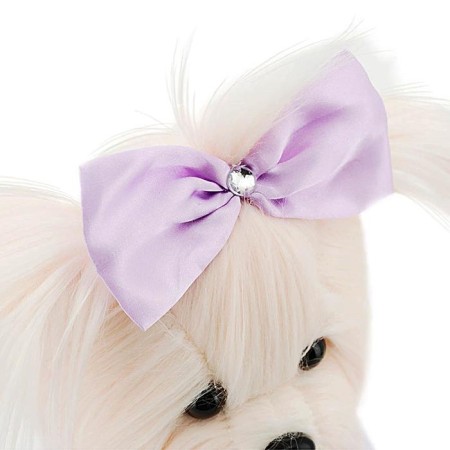 Soft toy "Lucky Mimi: Lilac", with a frame, 37 cm-5