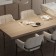 Aline chair, 550 × 700 × 830 mm, Shenill, light gray color