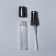A bottle for storage, with a spray, 5 ml, packing - 5 pcs, black color
