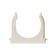 Fastener-clip for the mounting gun Ø 50 mm, white (25 pcs/UP) rexant