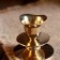 Climber "Flower" Brass 6x6x5.5 cm