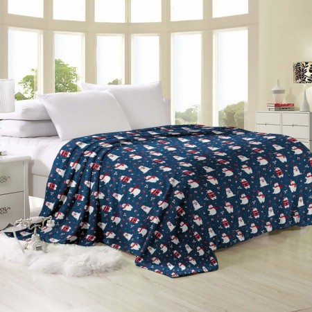 Plaid, size 150x200cm, coral-flis 165g/m 100% polyester
