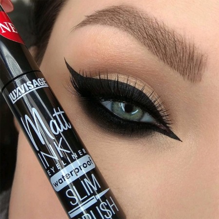 Eye Luxvisage Matt Ink Waterproof, matte, waterproof, black tone-1