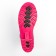 Women's rubber boots, black+pink, size 36