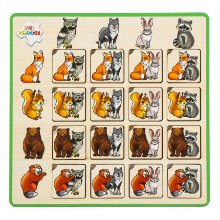 Puzzle "Forest neighbors"