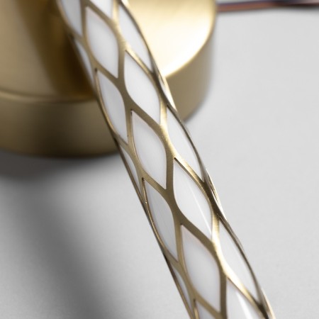 Bra "Asmus" Led 3000k gold 30x10x10cm-4