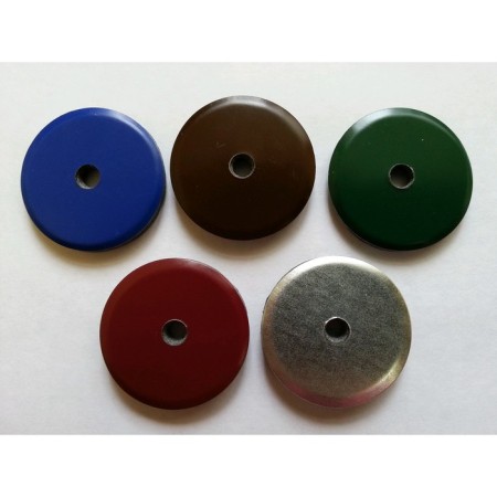 Puck profile, for polycarbonate, M30, orange, 250 pcs