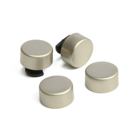 Tundra mirror holder, D = 17 mm, without drilling, color nickel, 4 pcs.-5